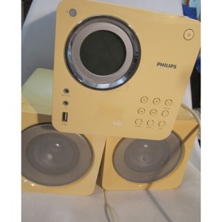 Philips 超迷你HiFi 音響MCM103 音箱喇叭