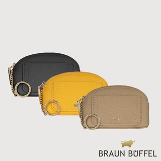 【BRAUN BUFFEL】珍妮絲 拉鍊零錢包-多色賣場(德國小金牛台灣總代理)/BF840-161