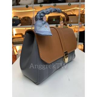 ANGGREKTW Vintage Leather Handbag / Crossbody Shoulder Bag