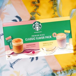 好市多 COSTCO Starbucks 星巴克 特選風味拿鐵組 卡布奇諾 香草拿鐵 即溶咖啡 三合一 拿鐵 香草 沖泡