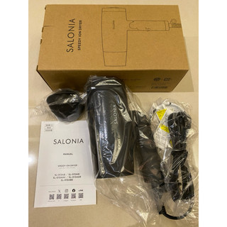 Salonia 大風量負離子 可折疊 日本平輸品 SL-013 黑色