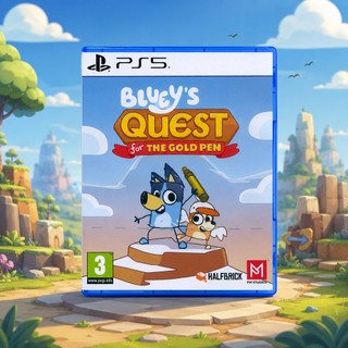 【一起玩】PS5 妙妙犬布麗：取回黃金筆 中英日文歐版 Blueys Quest For The Gold Pen