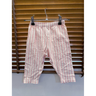 17❤️二手童裝⭐️UNIQLO BABY條紋七分褲110cm/二手儲存良好a017