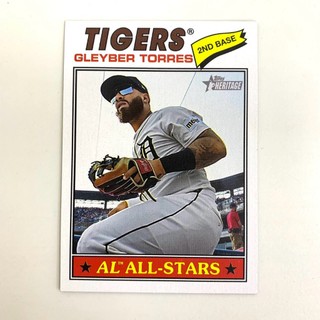 2026 Topps Heritage Gleyber Torres 老虎隊 復古 特卡 球員卡 棒球卡