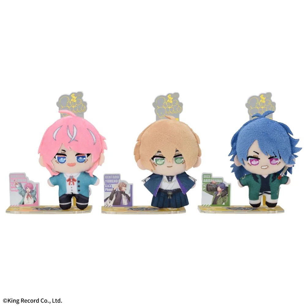 日版 催眠麥克風 壓克力 娃娃 Fling Posse 飴村亂數 夢野幻太郎 有栖川帝統 非現貨
