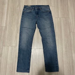 Levi's levis 502 29507-0039 W31 L34淺藍刷色上寬下窄牛仔褲 512 501CT