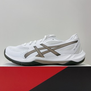 ASICS GEL-ROCKET 12 男女款 白色 寬楦 耐磨 緩震 排球鞋 羽球鞋 1071A116-106