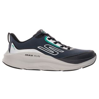 SKECHERS RUN NITEVIZN WATERPROOF 防水 反光 慢跑鞋 男 黑灰色 221003CCBK