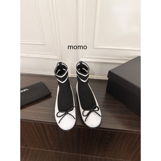 【Momo】26ss新品Ribbon系列休閑運動鞋德訓鞋白鞋黑襪靴