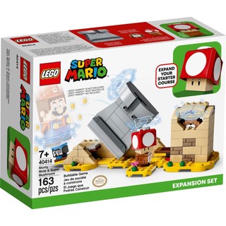 【全新未拆】LEGO 樂高 40414 鼴鼠蒙提與超級蘑菇擴充組