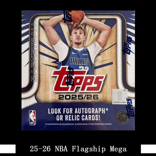 🔥25‑26 Topps Flagship Mega NBA 籃球球星卡 盲盒盒卡 弗拉格 詹姆斯收藏卡