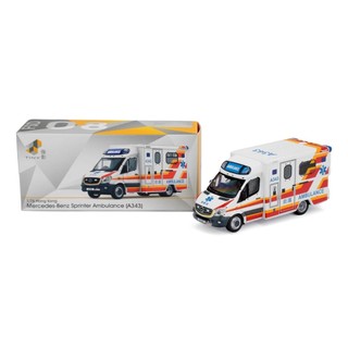 ☆勳寶小車舖【現貨】TINY 微影 城市 香港 平治 Sprinter FL 消防處救護車 消防局 救護車