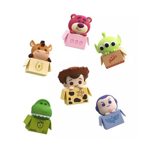 玩具總動員 躲貓貓系列冰箱貼 盲包 6款隨機出貨 磁鐵 Toystory 三眼怪巴斯光年熊抱哥【咘咕星球】