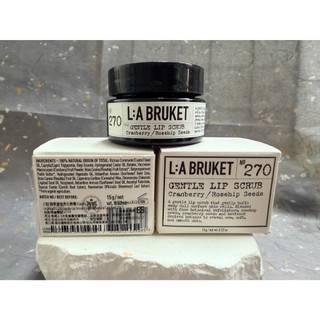 ✨失心瘋頻道✨⚠現貨⚠LA BRUKET 270 莓果溫和淨化唇霜15G 專櫃tester全新 特賣會代購