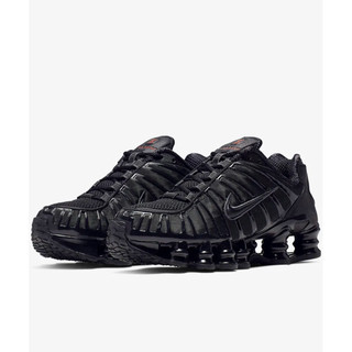 NIKE W NIKE SHOX TL 女 休閒鞋 運動鞋 彈簧鞋 黑23.5