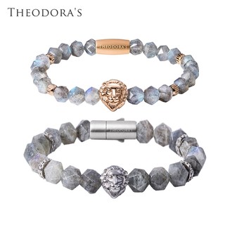 【THEODORA'S】極光守護｜拉長石礦石手鍊 女款&男款【希奧朵拉】拉長石手鍊 天然礦石 能量 女生手鍊 男生手練