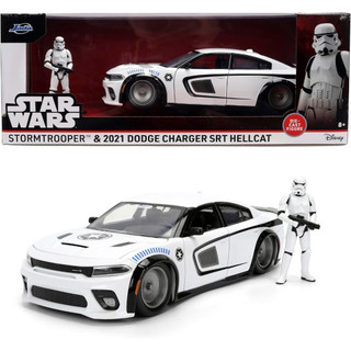 JADA - 星際大戰 1:24合金車-帝國風暴兵2021 Dodge Charger (含公仔)