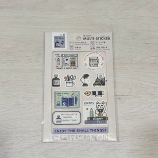 SANBY 《 x eric 防水刺繡貼紙 》｜明進文房具