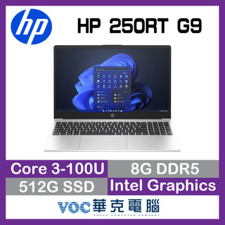 HP 惠普 250R G10 D34BKPT 15.6吋文書筆電 灰 Core 3/8G/512