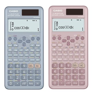 【CASIO】FX-991ES PLUS-2 10 + 2位數 科學工程型計算機-新色>水藍/莫蘭迪藕粉色(共2色)