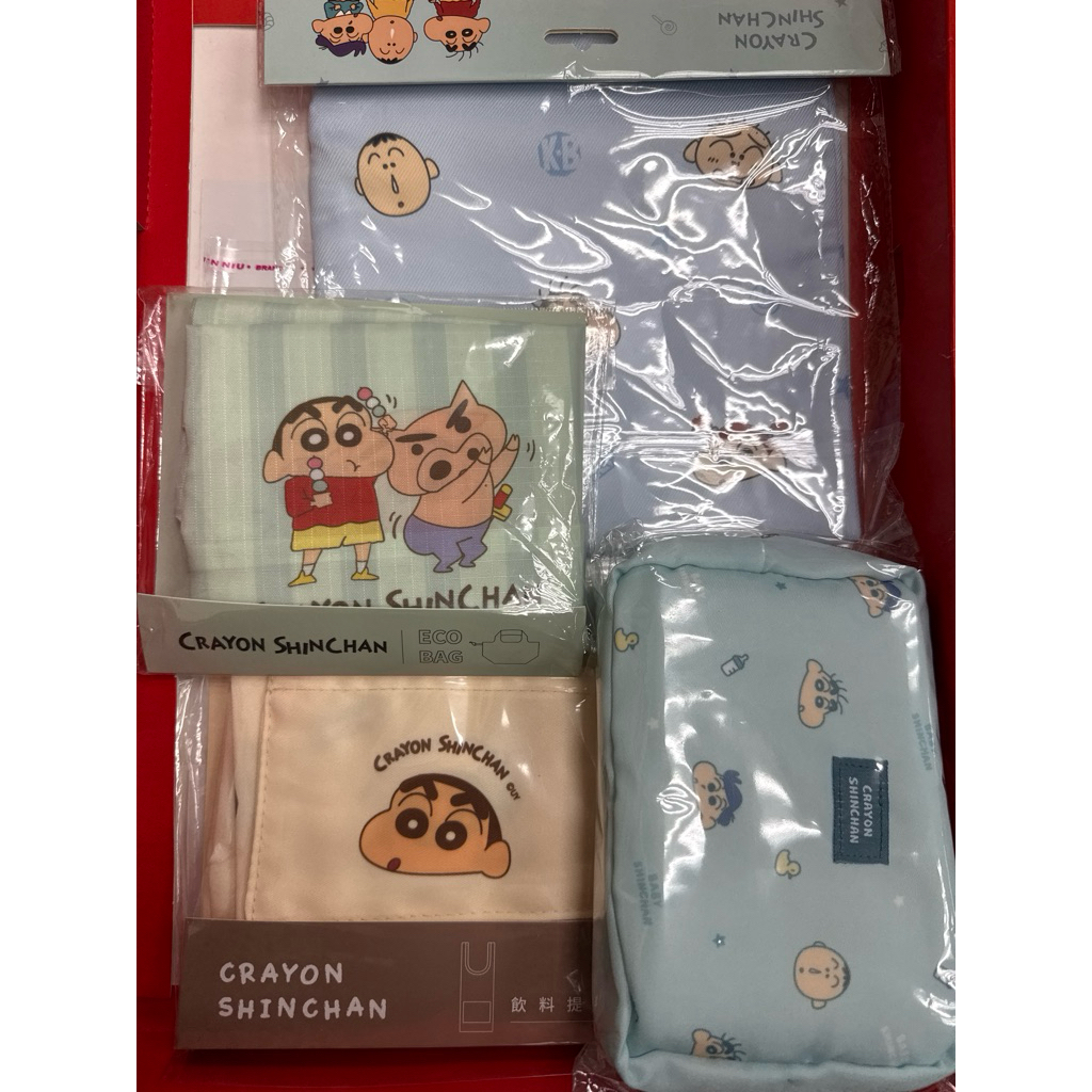 小寶寶蠟筆小新 春日部防衛隊 蠟筆小新包包 蠟筆小新環保袋 蠟筆小新飲料提袋 蠟筆小新束口袋