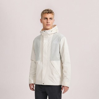 The North Face 男 BLOCKING DRYVENT JACKET 防潑水 衝鋒衣-NF0A8JRQTBH