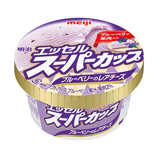 meiji明治 超級杯冰淇淋-藍莓起司 200ml（冷凍）【Donki日本唐吉訶德】