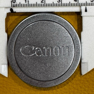 CANON 43.5mm 初期出品金屬鏡頭前蓋 銀色 fit for L39 LEICA