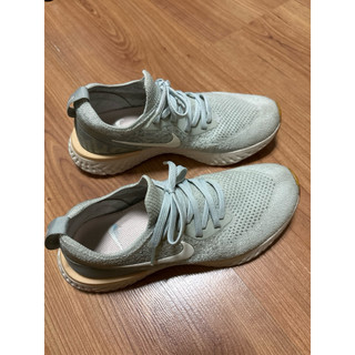 Nike WMNS Epic React Flyknit 灰綠 女款慢跑鞋