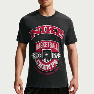【NIKE 耐吉】短袖上衣 男 AS M NK TEE STD ASBURY CHAMPS 灰黑 IM5051-045