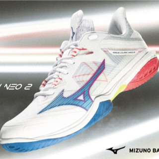 【普屋運動空間】免運 出清 美津濃 MIZUNO WAVE CLAW NEO 2 羽球鞋 71GA227013 球鞋