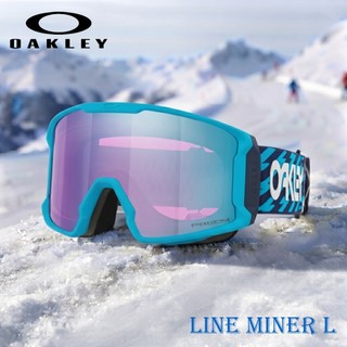 王子滑雪|OAKLEY|Line Miner L滑雪風鏡/Prizm Sapphire/雙層鏡片/7070-K1