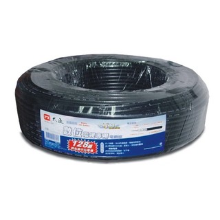 PX大通 5C-100M 同軸電纜線 100米 128編織 數位電視線 cable線 RG6U 第四台線
