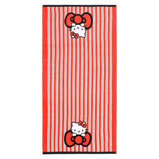 Marushin 丸真 Sanrio 浴巾 60x120cm Hello Kitty 蝴蝶結 RS70658