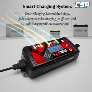 MT-1200 Smart Battery Charger 6V 12V 8A Pulse Repair charger