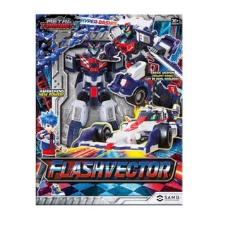 ✨️全新現貨✨️疾速戰卡隊S Metal Cardbot 疾電矢刃 FLASHVECTOR 第二季 變形機器人 炫卡戰士