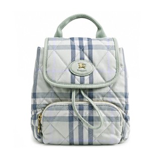 BURBERRY Horseshoe 翻蓋迷你後背包(淺綠)｜100%原廠真品｜JS Maxx官方旗艦館