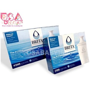 現貨 美國 BRITA 替換濾心 3入 4入 發票 濾水系統 濾水器 濾水壺 濾心 濾芯 過濾 水壺 替換 補充
