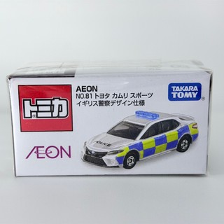 AEON 特注 多美 TOMICA 81 Toyota Camry Sports 英國警車