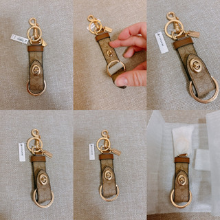 coach 經典老花鑰匙圈吊飾🩷🩷全新商品