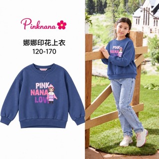 ❤️粉紅娜娜秋冬特賣 娜娜印花上衣120-170--59303