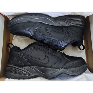 Nike Air Monarch IV 休閒鞋 老爹鞋 全新 黑 皮革 工作鞋 裁判鞋