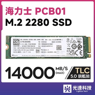 海力士 PCB01 1T 2TB SSD 旗艦 PCIe 5.0 M.2 2280 NVMe SK Hynix P51