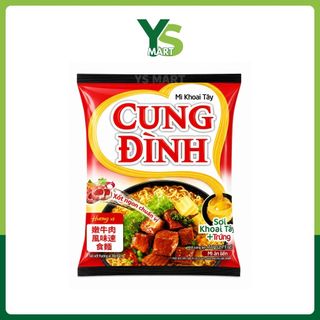 嫩牛肉風味泡麵 Mì Bò Khoai Tây Cung Đình Cung Dinh Beef Noodles 77g
