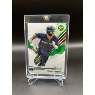 2025 Topps Pristine Corbin Carroll Aqua Refractor /150