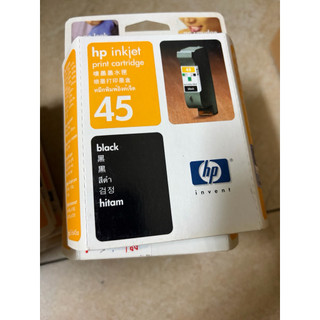HP 原廠 45 黑色墨水匣 51645A 單盒／雙入組 DeskJet OfficeJet Photosmart
