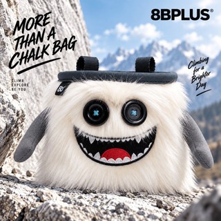 【8BPLUS 奧地利】MANNY 怪獸造型攀巖粉袋 Chalk Bag｜#101034（攀巖 抱石 怪物粉袋）