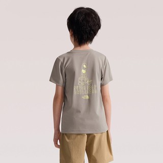 The North Face 中大童 SUNCHASE ALIEN SS 短袖上衣-NF0A8GVV2MB