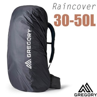 【GREGORY】30L-50L 背包防水雨罩.防雨背包套/141348-0413 曜石黑