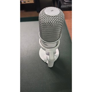 HyperX SoloCast USB 電競／桌上型麥克風（一代，白色）